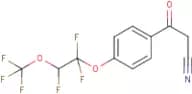 4-[1,1,2-Trifluoro-2-(trifluoromethoxy)ethoxy]benzoylacetonitrile
