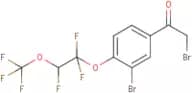 3-Bromo-4-[1,1,2-trifluoro-2-(trifluoromethoxy)ethoxy]phenacyl bromide