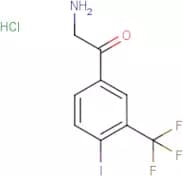 4-Iodo-3-(trifluoromethyl)phenacylamine hydrochloride