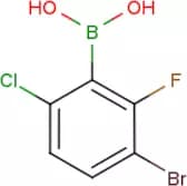 3-Bromo-6-chloro-2-fluorobenzeneboronic acid