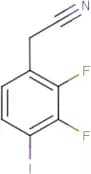 2,3-Difluoro-4-iodophenylacetonitrile