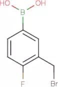 3-(Bromomethyl)-4-fluorobenzeneboronic acid