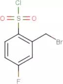 2-(Bromomethyl)-4-fluorobenzenesulphonyl chloride