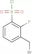 3-(Bromomethyl)-2-fluorobenzenesulphonyl chloride