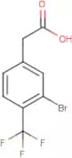 3-Bromo-4-(trifluoromethyl)phenylacetic acid