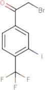 3-Iodo-4-(trifluoromethyl)phenacyl bromide