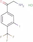 3-Iodo-4-(trifluoromethyl)phenacylamine hydrochloride