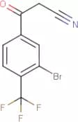 3-Bromo-4-(trifluoromethyl)benzoylacetonitrile