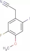 5-Fluoro-2-iodo-4-methoxyphenylacetonitrile