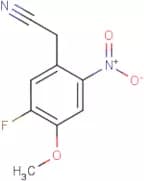 5-Fluoro-4-methoxy-2-nitrophenylacetonitrile