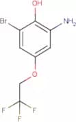 2-Amino-6-bromo-4-(2,2,2-trifluoroethoxy)phenol