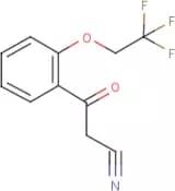 2-(2,2,2-Trifluoroethoxy)benzoylacetonitrile