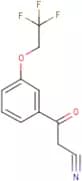 3-(2,2,2-Trifluoroethoxy)benzoylacetonitrile