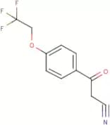 4-(2,2,2-Trifluoroethoxy)benzoylacetonitrile