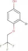 3-Bromo-4-(2,2,2-trifluoroethoxy)phenol