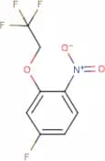 4-Fluoro-2-(2,2,2-trifluoroethoxy)nitrobenzene