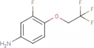 3-Fluoro-4-(2,2,2-trifluoroethoxy)aniline