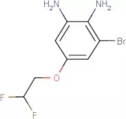 6-Bromo-4-(2,2-difluoroethoxy)benzene-1,2-diamine