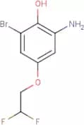 2-Amino-6-bromo-4-(2,2-difluoroethoxy)phenol