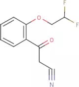 2-(2,2-Difluoroethoxy)benzoylacetonitrile