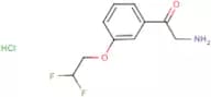 3-(2,2-Difluoroethoxy)phenacylamine hydrochloride