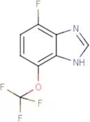 4-Fluoro-7-(trifluoromethoxy)-1H-benzimidazole