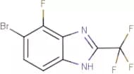 5-Bromo-4-fluoro -2-(trifluoromethyl)-1H-benzimidazole