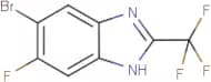 5-Bromo-6-fluoro -2-(trifluoromethyl)-1H-benzimidazole
