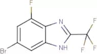 6-Bromo-4-fluoro -2-(trifluoromethyl)-1H-benzimidazole