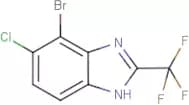 4-Bromo-5-chloro -2-(trifluoromethyl)-1H-benzimidazole
