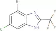 4-Bromo-6-chloro -2-(trifluoromethyl)-1H-benzimidazole