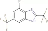 4-Bromo-2,6-bis(trifluoromethyl)-1H-benzimidazole