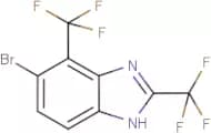 5-Bromo-2,4-bis(trifluoromethyl)-1H-benzimidazole