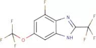 4-Fluoro-6-(trifluoromethoxy)-2-(trifluoromethyl)-1H-benzimidazole
