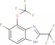5-Fluoro-4-(trifluoromethoxy)-2-(trifluoromethyl)-1H-benzimidazole