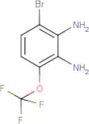 3-Bromo-6-(trifluoromethoxy)benzene-1,2-diamine
