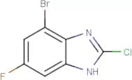 4-Bromo-2-chloro-6-fluoro-1H-1,3-benzimidazole