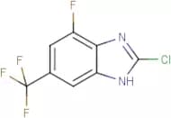 2-Chloro-4-fluoro-6-(trifluoromethyl)-1H-1,3-benzimidazole