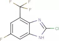2-Chloro-6-fluoro-4-(trifluoromethyl)-1H-1,3-benzimidazole