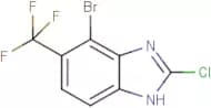 4-Bromo-2-chloro-5-(trifluoromethyl)-1H-1,3-benzimidazole