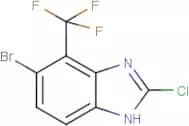 5-Bromo-2-chloro-4-(trifluoromethyl)-1H-1,3-benzimidazole