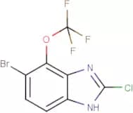 5-Bromo-2-chloro-4-(trifluoromethoxy)-1H-1,3-benzimidazole