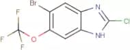 5-Bromo-2-chloro-6-(trifluoromethoxy)-1H-1,3-benzimidazole