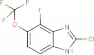 2-Chloro-4-fluoro-5-(trifluoromethoxy)-1H-1,3-benzimidazole