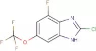 2-Chloro-4-fluoro-6-(trifluoromethoxy)-1H-1,3-benzimidazole