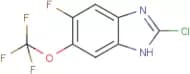 2-Chloro-5-fluoro-6-(trifluoromethoxy)-1H-1,3-benzimidazole
