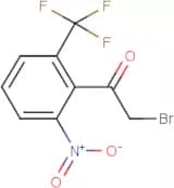 2-Nitro-6-(trifluoromethyl)phenacyl bromide