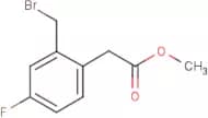 Methyl 2-(bromomethyl)-4-fluorophenylacetate