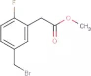 Methyl 5-(bromomethyl)-2-fluorophenylacetate