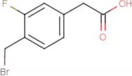 4-(Bromomethyl)-3-fluorophenylacetic acid